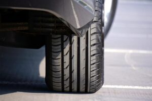 pneumatico di un'auto