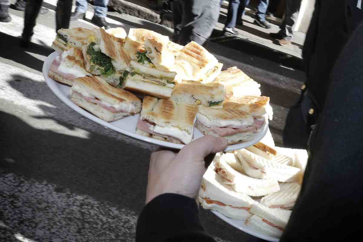 Consegna tramezzini