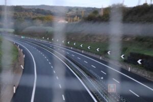 Tratto di autostrada chiuso al traffico