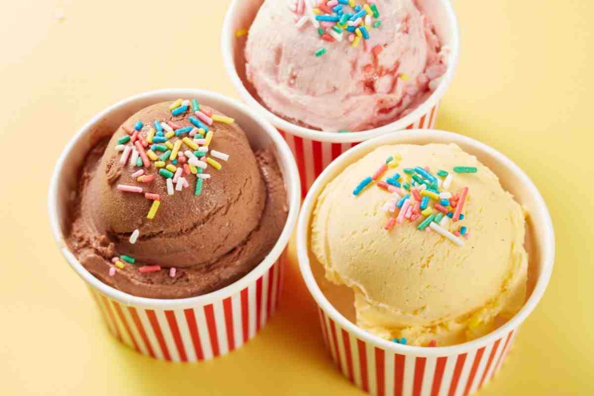 coppette di gelato