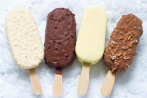 diversi tipi di stecchi gelato
