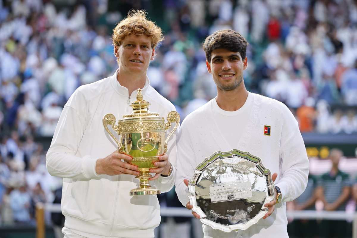 Sinner e Alcaraz a Wimbledon