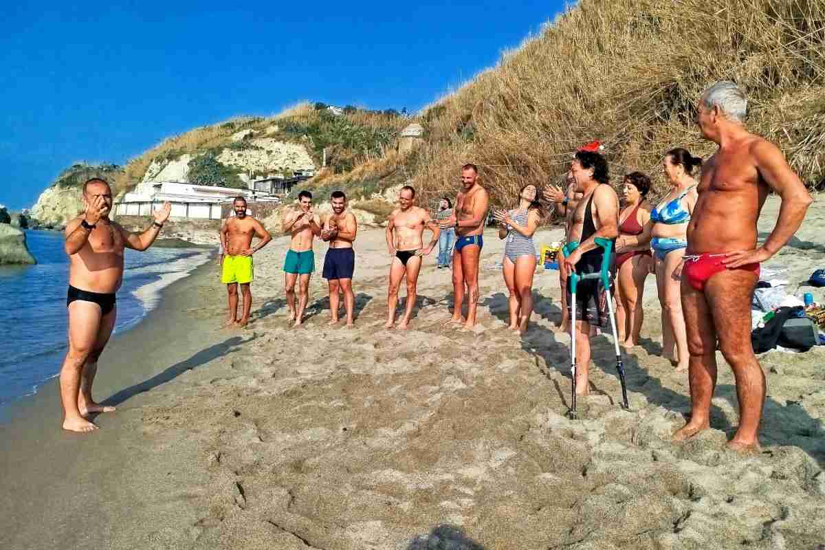 Bagno al mare