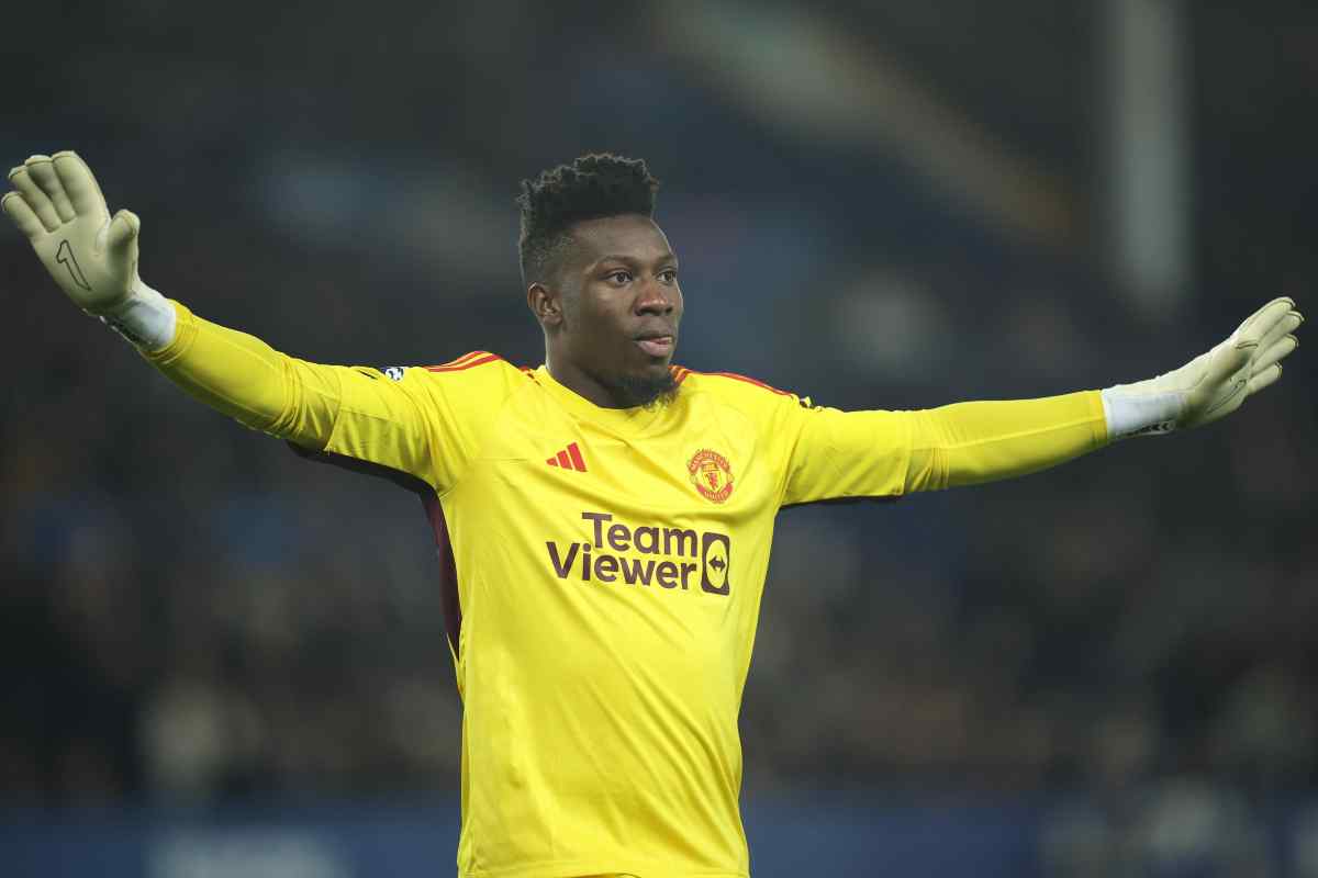 André Onana in primo piano