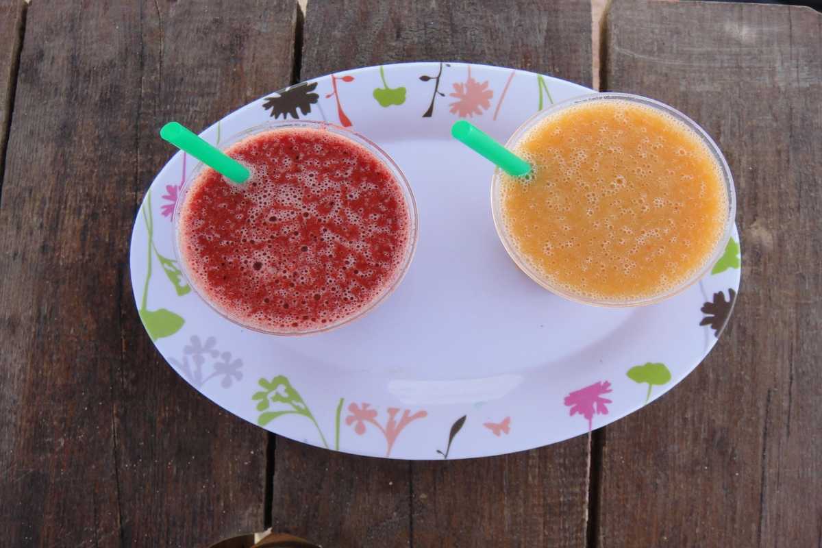 sorbetto in piatto