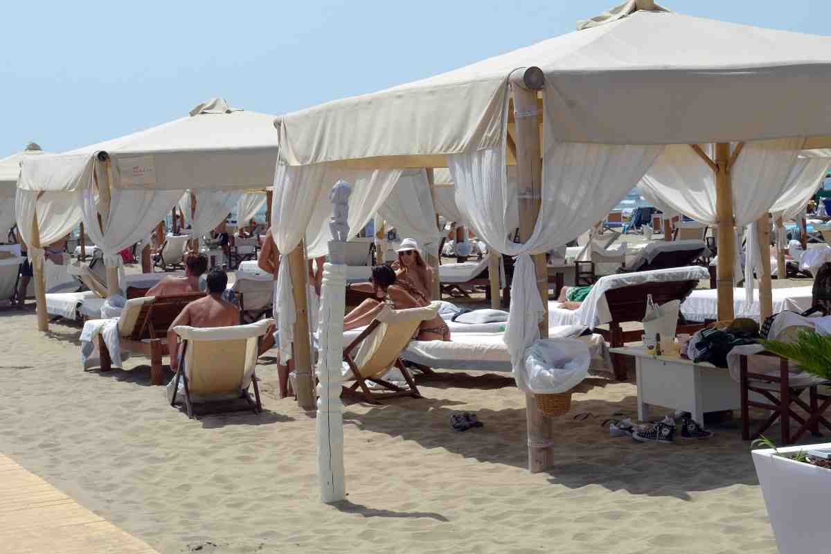 Una veduta del Twiga Beach Club