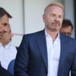 Igli Tare in primo piano