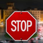 segnale stop a Roma