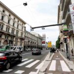 auto che circolano in una zona ZTL