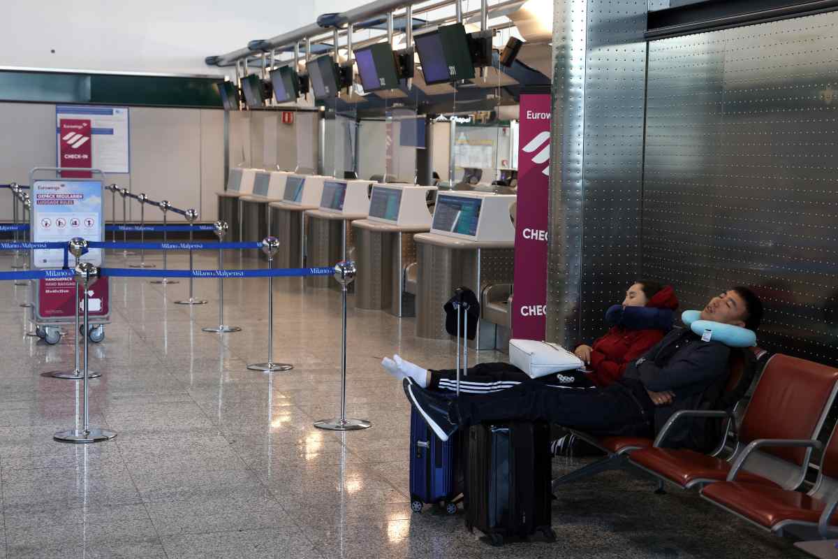 Aeroporto di Malpensa a Milano