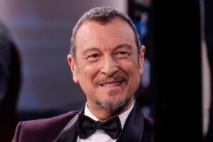 Primo piano di Amadeus