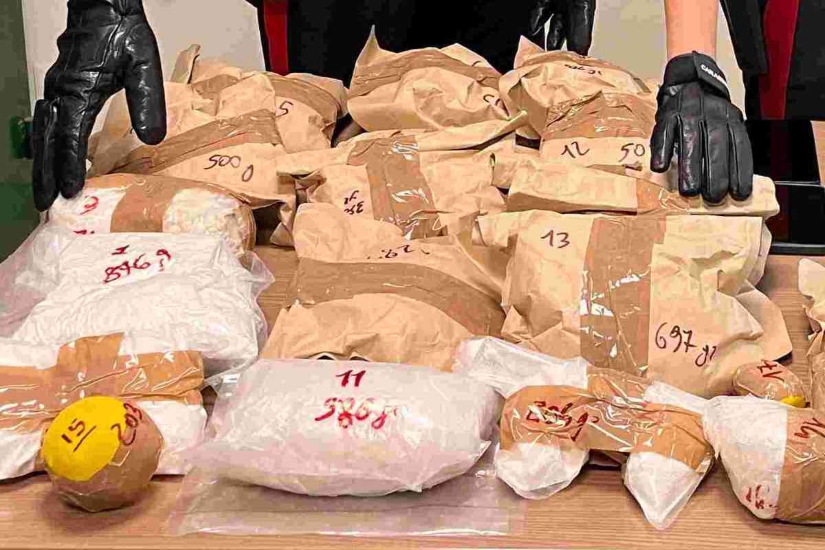 Carico di droga sequestrato dalla polizia