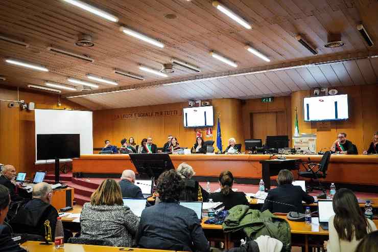 aula di un tribunale