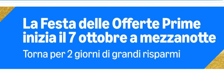 banner offerte prime Amazon