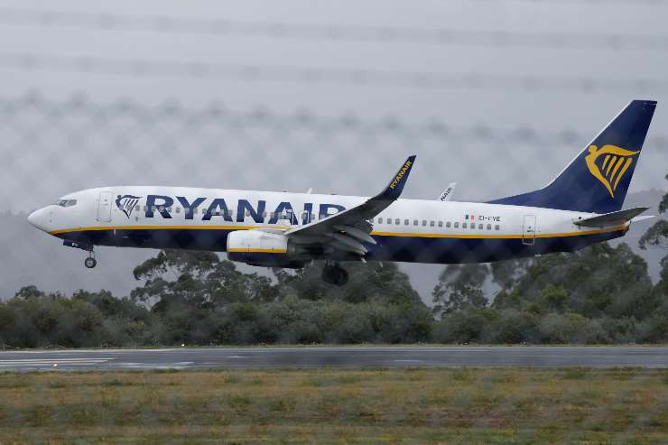 un aereo di Ryanair