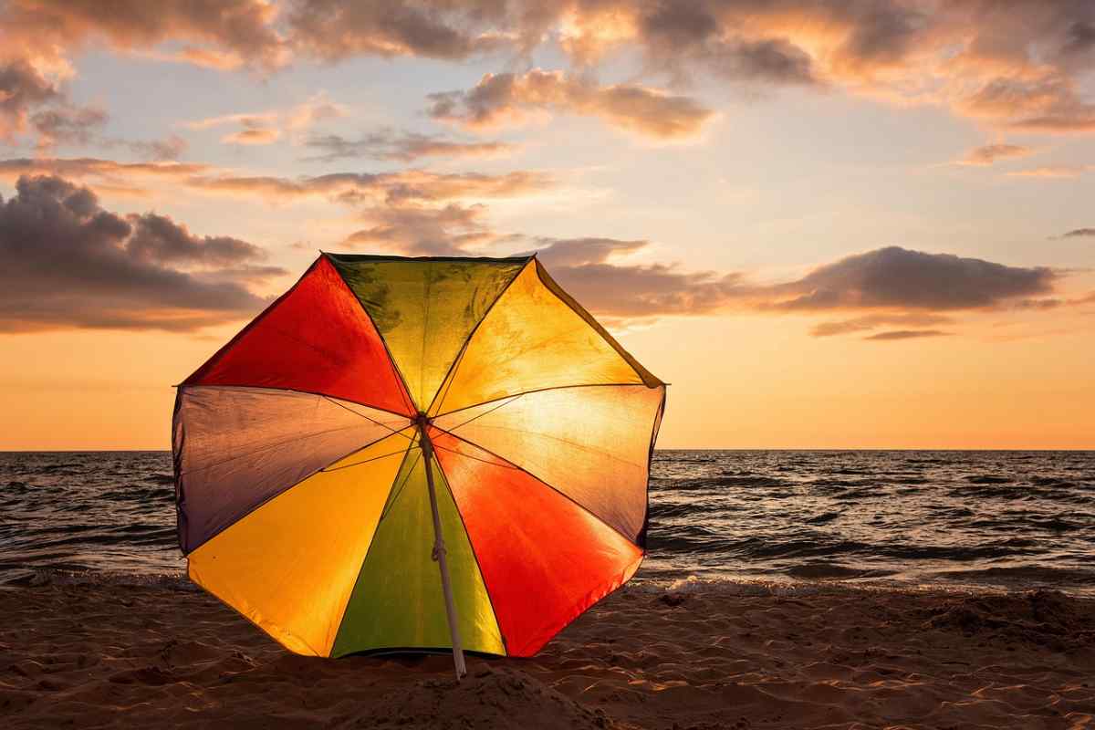 spiaggia e sole