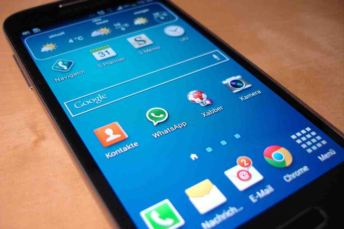 WhatsApp sul telefono
