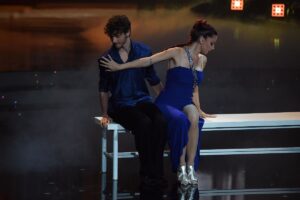 Andrea Delogu e Nikita Perotti