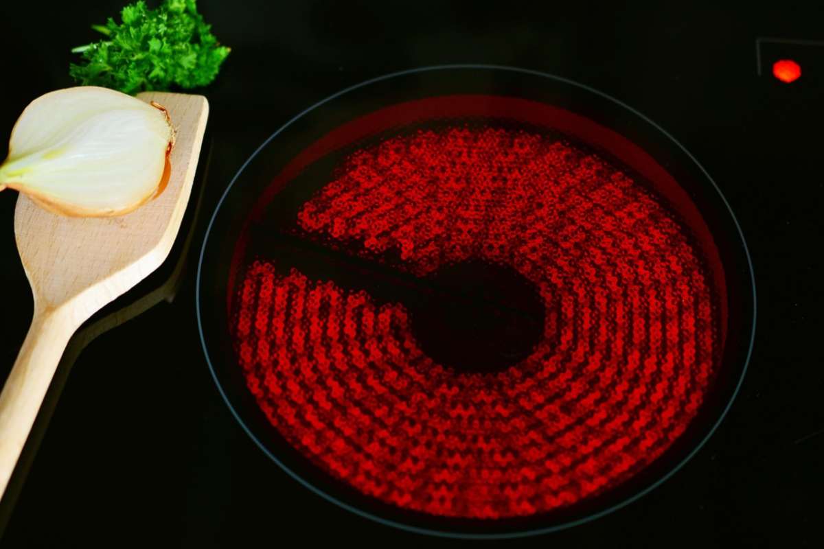 Piano a induzione in cucina
