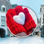 Fiocco di neve a forma di cuore