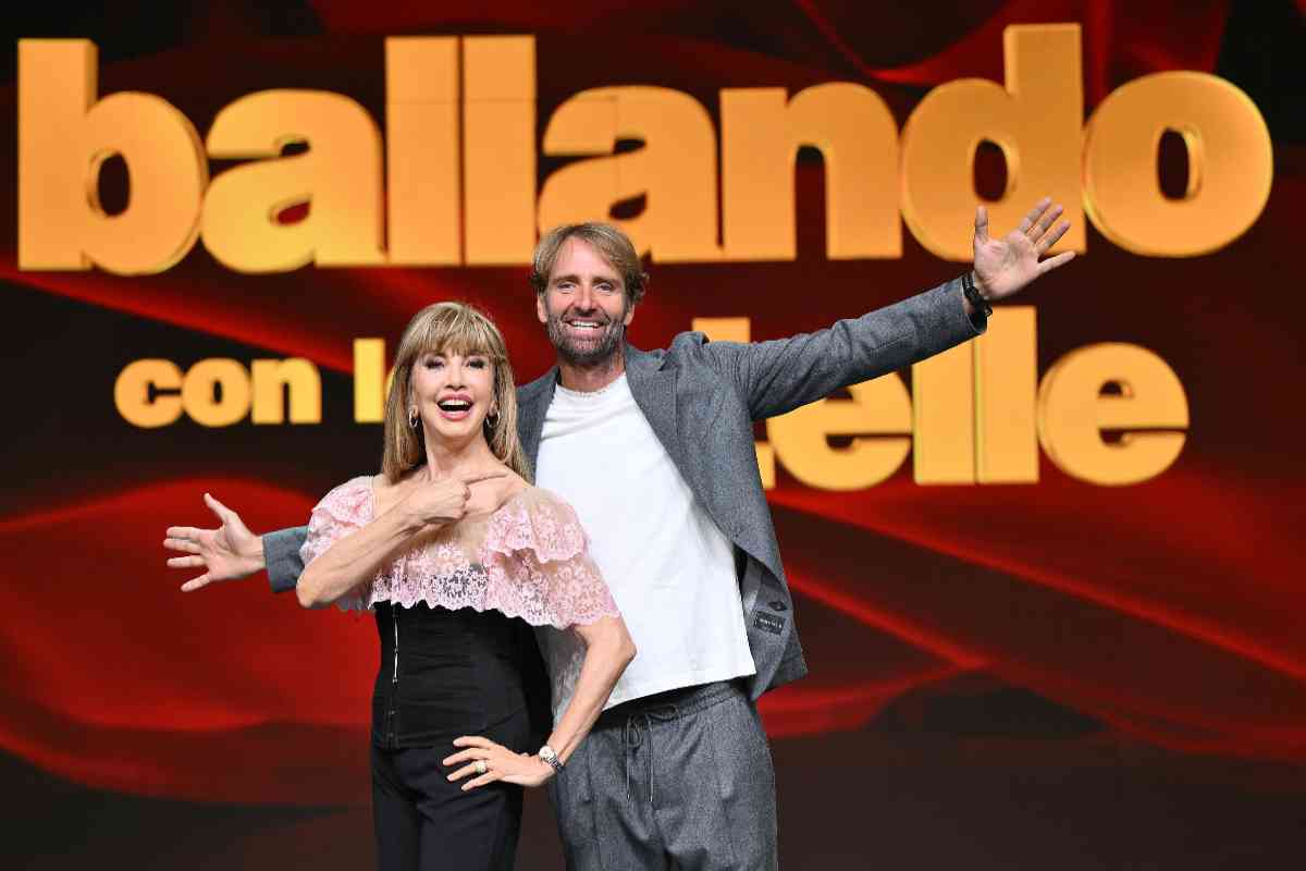 Milly Carlucci e Massimiliano Rosolino