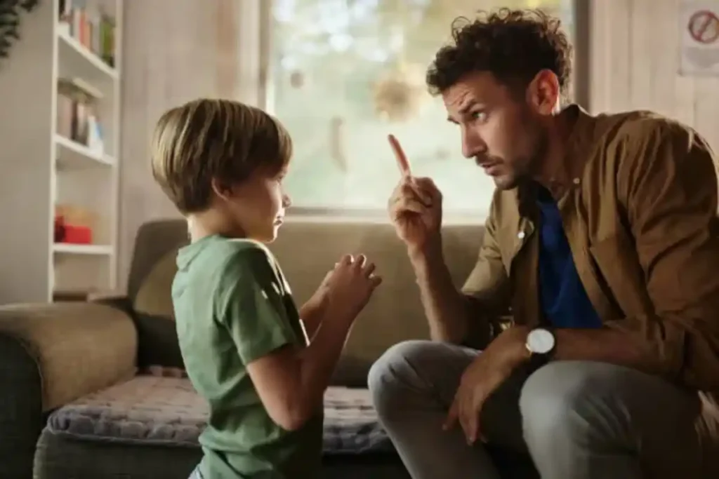 padre e figlio piccolo