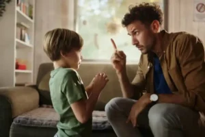 padre e figlio piccolo