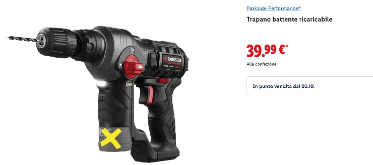 trapano Parkside Lidl