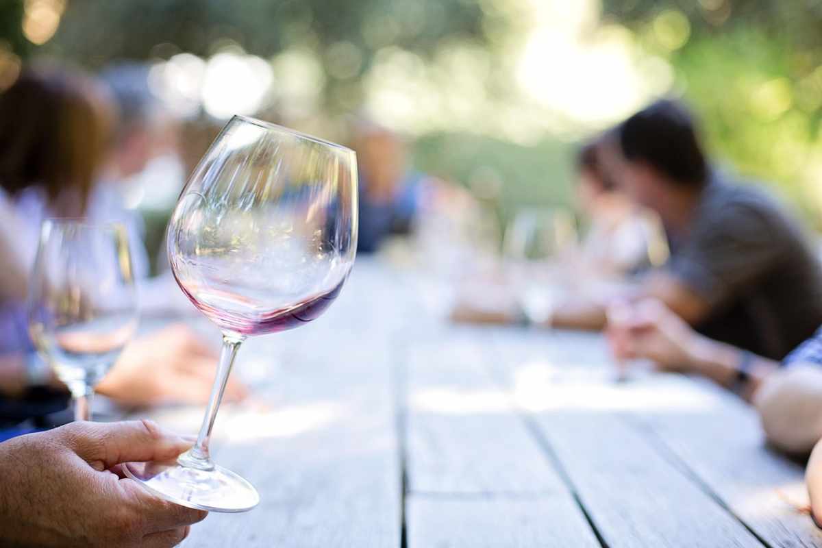 bicchiere di vino