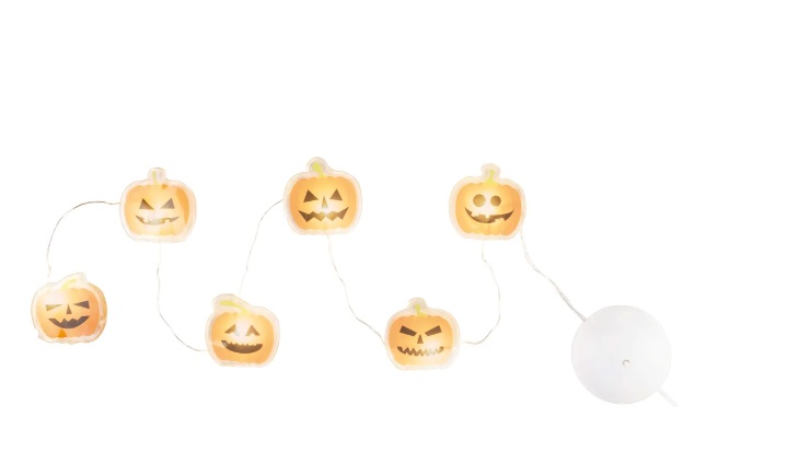 zucche a led halloween