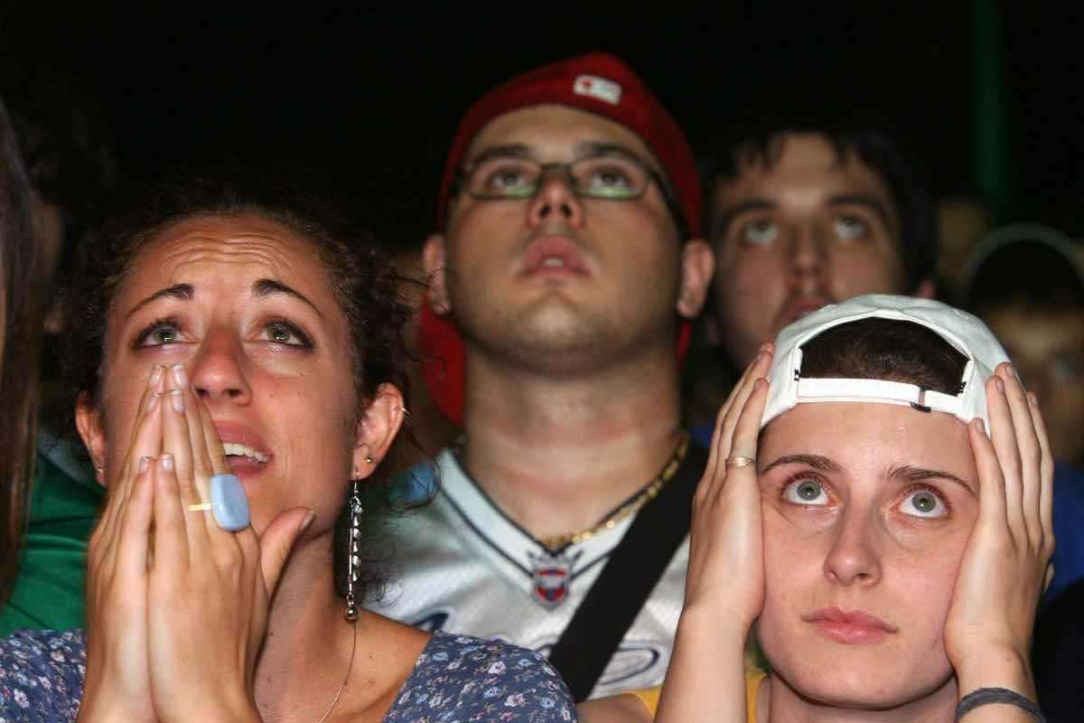 Tifosi in lacrime
