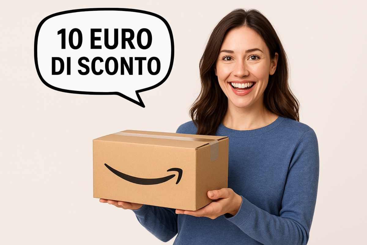 10 euro di sconto su Amazon, risparmio in arrivo con il codice