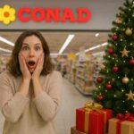 Supermercato Conad a Natale