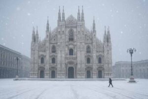 Neve a Milano