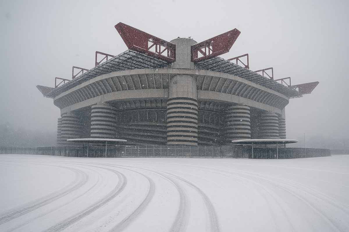 Neve a Milano