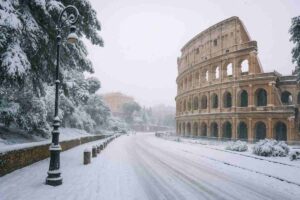 Neve a Roma