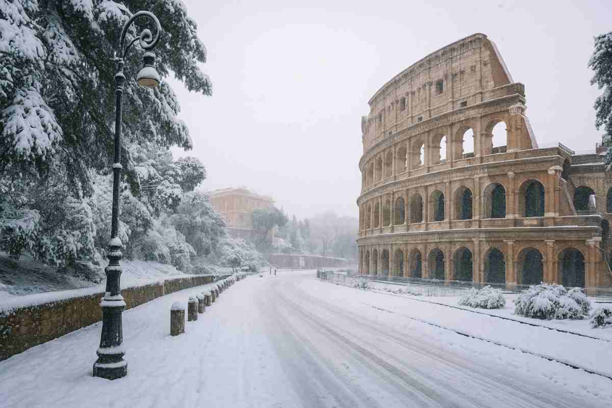 Neve a Roma in arrivo, il meteo cambia totalmente: temperature a picco Neve a Roma in arrivo, il meteo cambia totalmente: temperature a picco