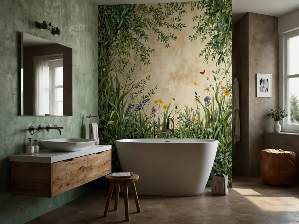 Rinnova Bagno e Cucina con Stile: Scopri la Carta da Parati in Fibra di Vetro di WallpaperDream